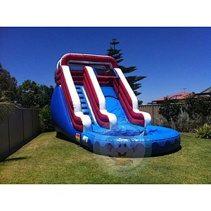 Hot Sale Outdoor Plastic Material Inflatable Water Slide For Kids And Adults