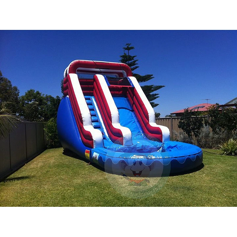 Hot Sale Outdoor Plastic Material Inflatable Water Slide For Kids And Adults