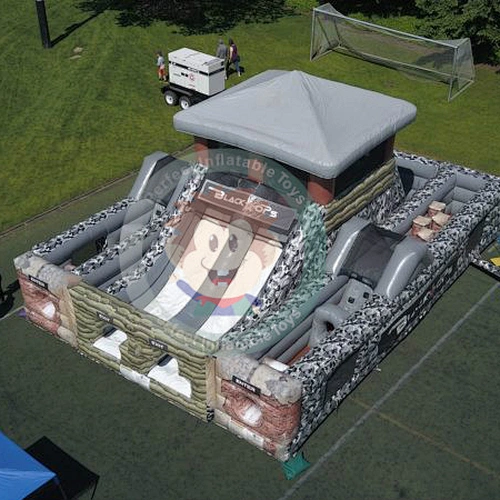 Kids playground house theme park inflatable bouncy castle