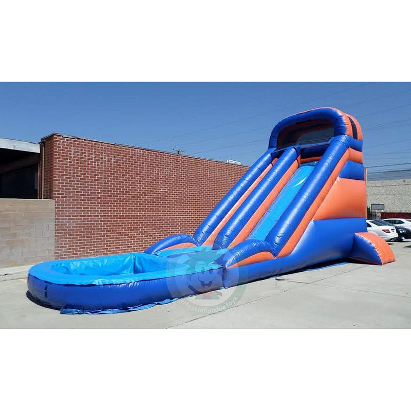 Durable PVC Material Commercial Grade Adult Size Inflatable Water Slide For Sale