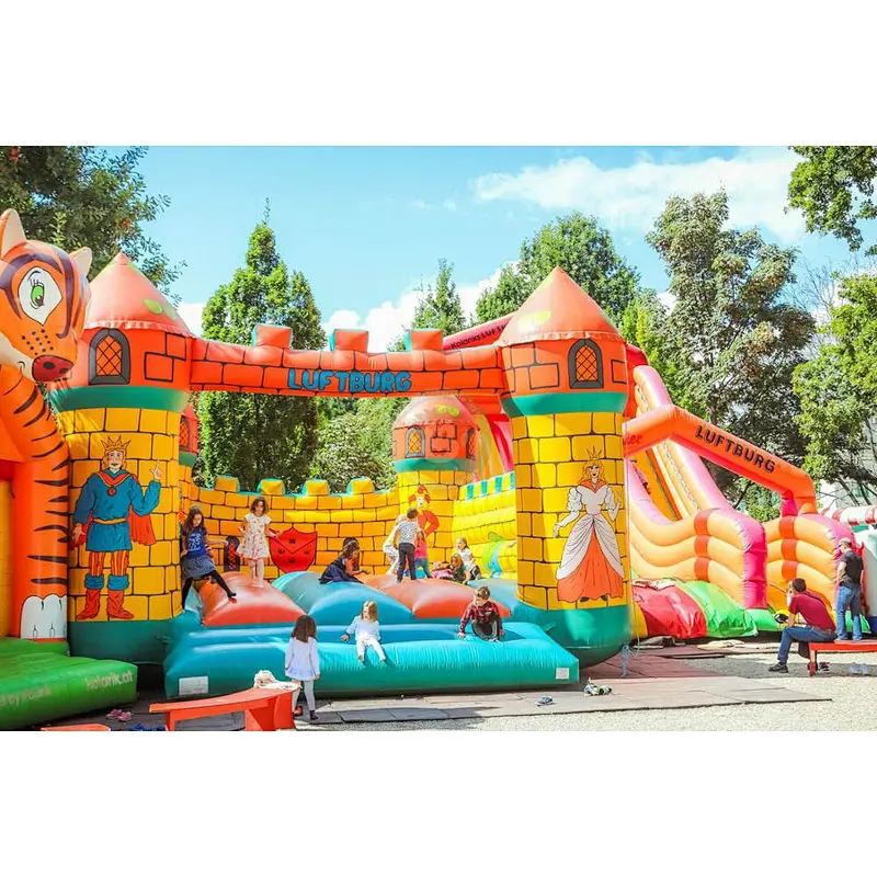 Cartoon Snowman Bounce House Inflatable