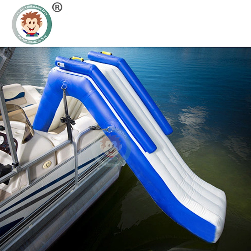 China Outdoor Floating Water Toys Commercial Inflatable Yacht Water Slide For Adults