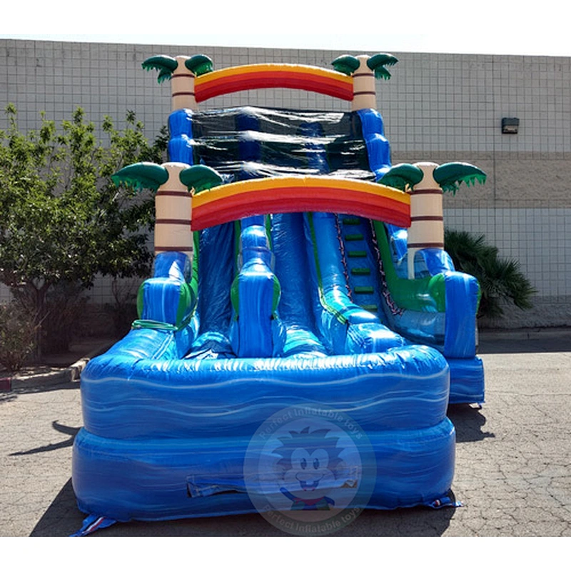 Cheap Price Large Water Park Equipment Fiberglass Water Slide For Sale