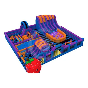 Commercial Kids bounce castle inflatable theme park