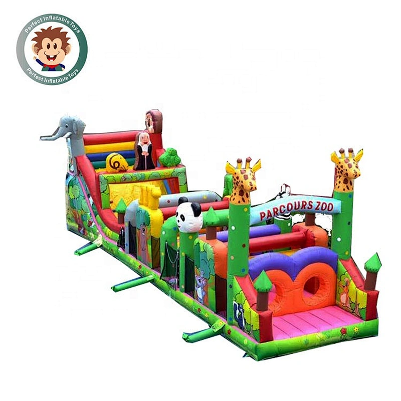 Water Vertical Rush Obstacle Course Inflatable
