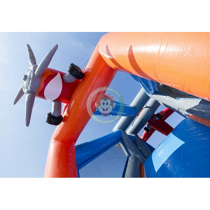 Park Commercial Tunnel Inflatable Obstacle Course Adult