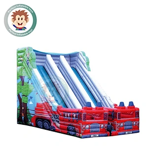 Top Quality PVC Material Plastic Giant Inflatable Water Slide For Kids Play Use