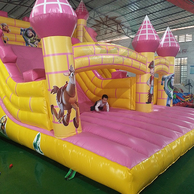 Wholesale Price Colorful Giant Inflatable Float Water Slide For Adults