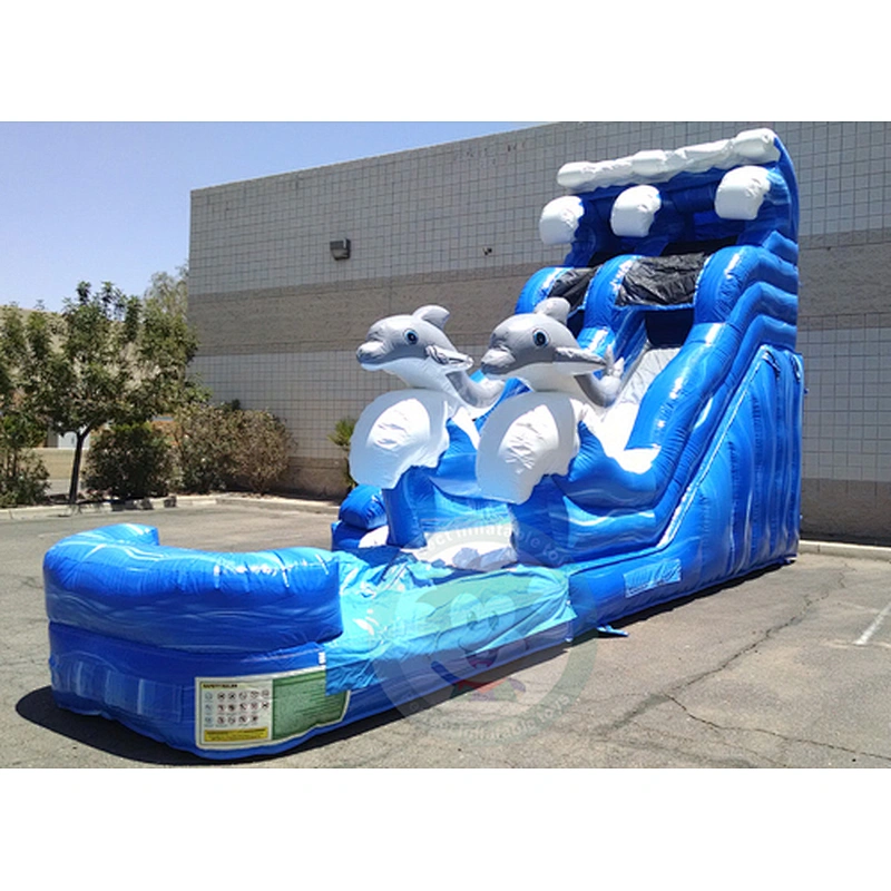 Factory Price Wholesale Large Inflatable Floating Water Slide For Adults