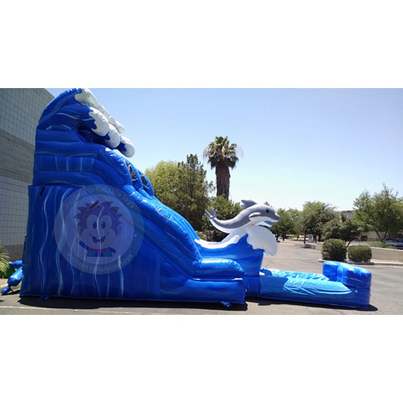Factory Price Wholesale Large Inflatable Floating Water Slide For Adults