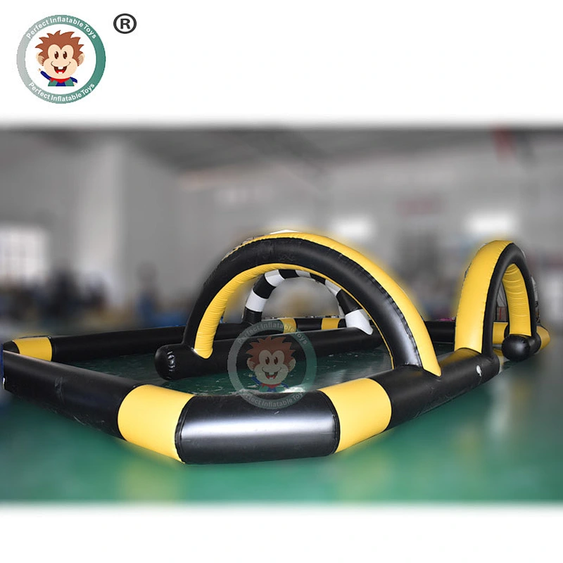 China Supplier Commercial Inflatable Race Track Portable Inflatable Go Kart Racing For Sale