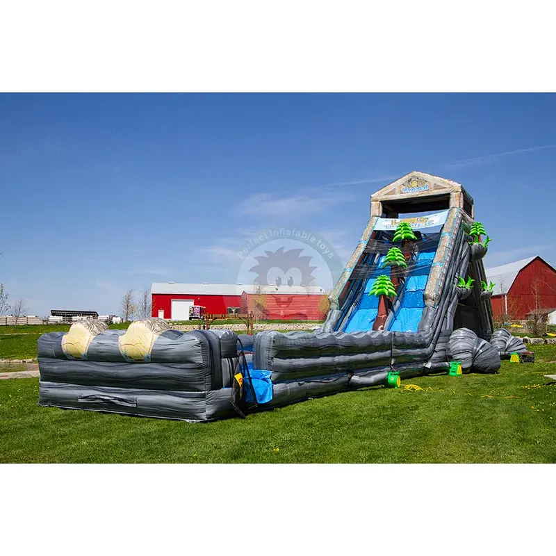 Wholesale Price Colorful Giant Inflatable Float Water Slide For Adults