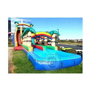 Cheap Wholesale Price PVC Tarpaulin Giant Inflatable Water Slide For Adults