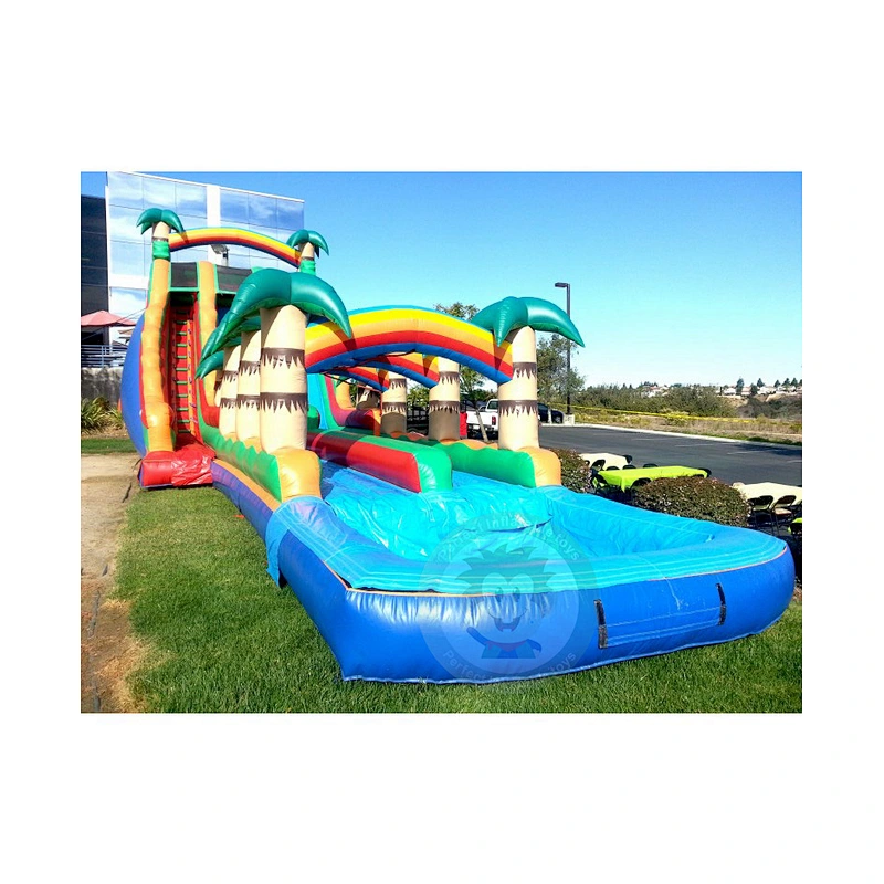 Cheap Wholesale Price PVC Tarpaulin Giant Inflatable Water Slide For Adults