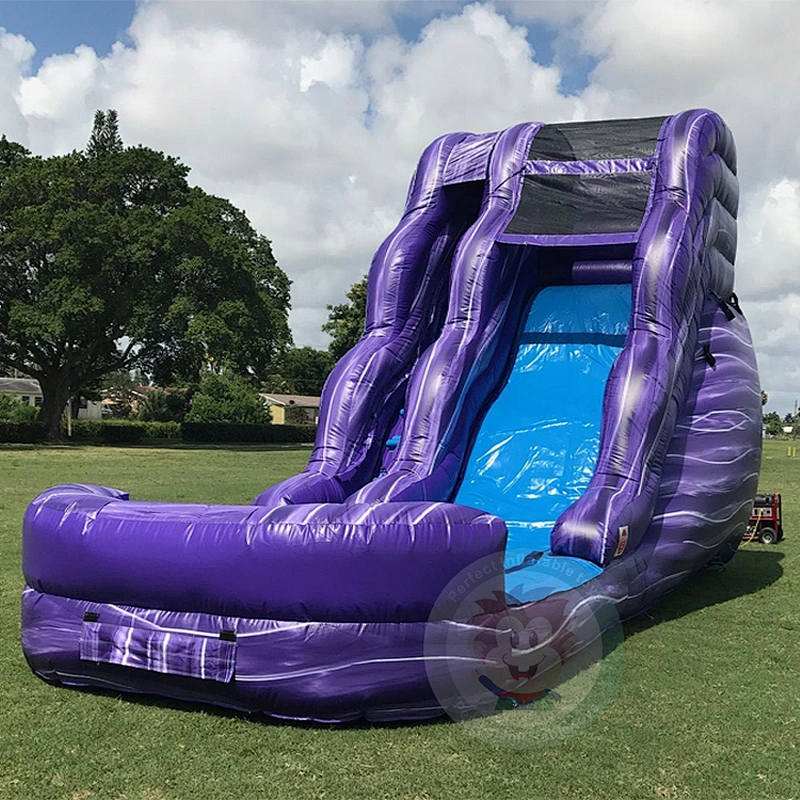 Outdoor Commercial Water Park Toys Best Quality Adult Inflatable Water Slide Float