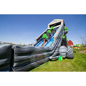 Wholesale Price Colorful Giant Inflatable Float Water Slide For Adults