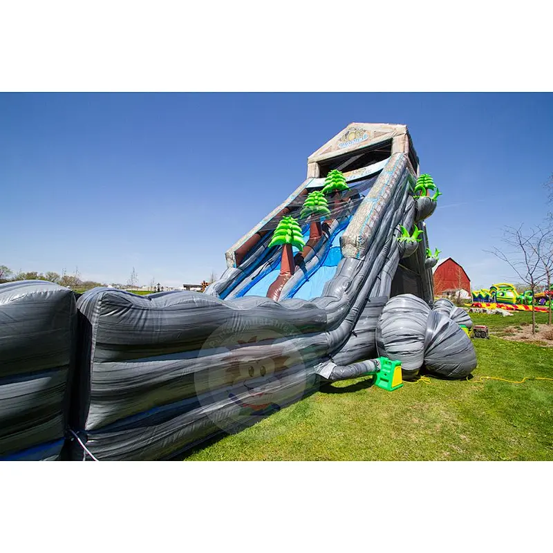 Wholesale Price Colorful Giant Inflatable Float Water Slide For Adults