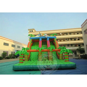 2019 Theme Floating Inflatable Water Park Float Water Slide For Sale