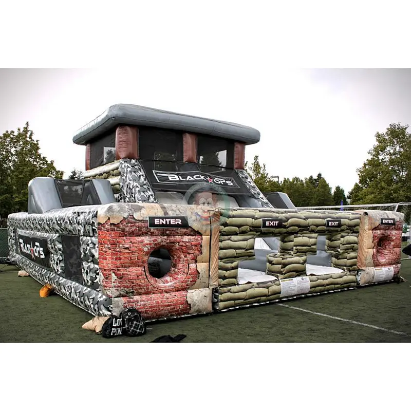 Kids playground house theme park inflatable bouncy castle