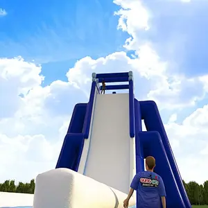 commercial giant inflatable water slide for adult  inflatable wet slip and slide for sale