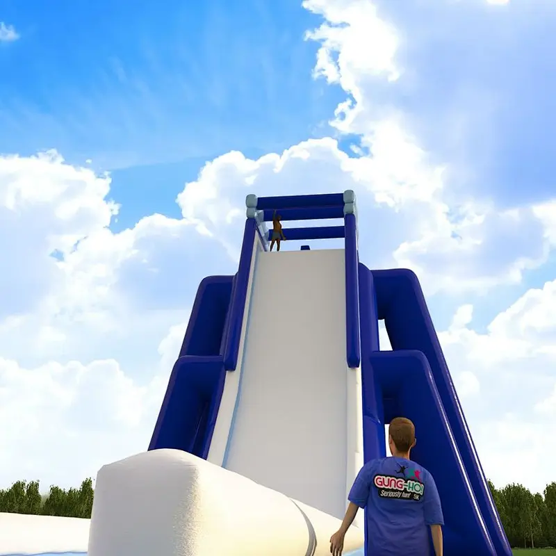 commercial giant inflatable water slide for adult  inflatable wet slip and slide for sale