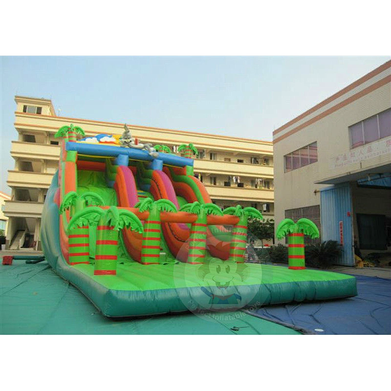 2019 Theme Floating Inflatable Water Park Float Water Slide For Sale
