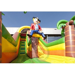 Customized Best Quality Inflatable Floating Water Slide Games Toy For Kids
