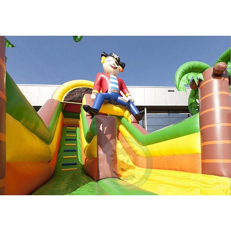 Customized Best Quality Inflatable Floating Water Slide Games Toy For Kids