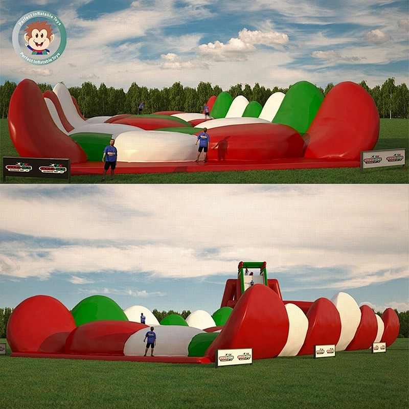 large inflatable obstacle game adult inflatable obstacle course obstacle race