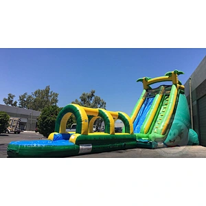 2019 Factory Price Customized Kids Commercial Bouncy House Water Slide