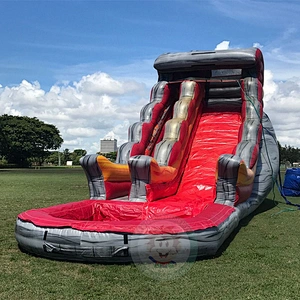Cheap Wholesale Price PVC Tarpaulin Giant Inflatable Water Slide For Adults
