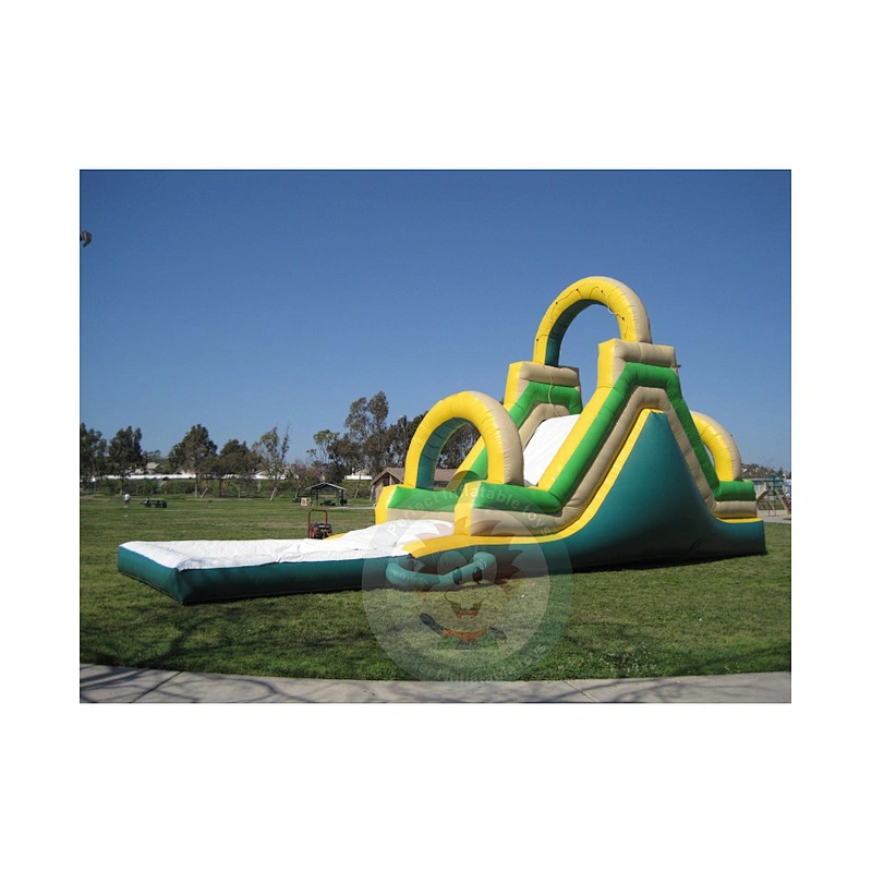 Durable PVC Material Giant Adult Size Inflatable Water Slide For Sale