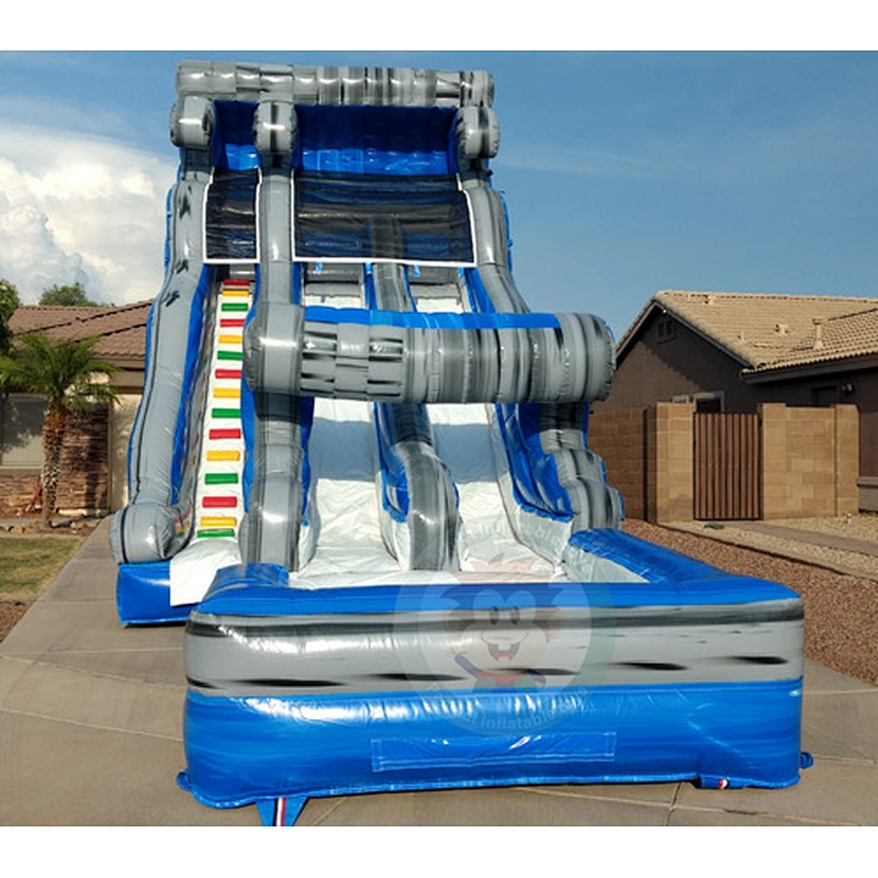 Customized Perfect PVC Material Commercial Bounce House Water Slide
