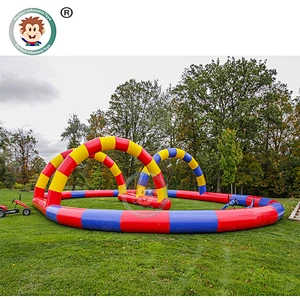 China Supplier Commercial Game Sports Inflatable Tumble Track Inflatable Race Track