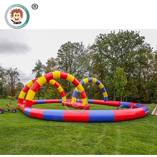 China Supplier Commercial Game Sports Inflatable Tumble Track Inflatable Race Track