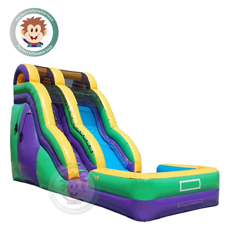 Fashion Water Park Equipment High Quality Small Water Slide With Pool