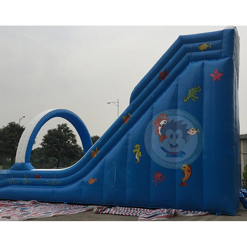 Factory Supply Cheap Price Good Quality Adult Inflatable Water Slide With Pool