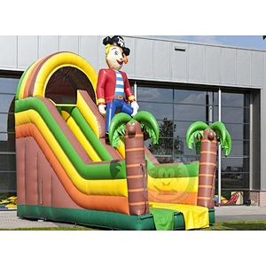 Customized Best Quality Inflatable Floating Water Slide Games Toy For Kids
