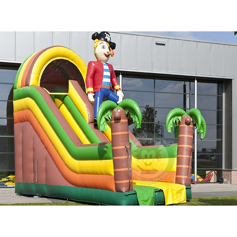 Customized Best Quality Inflatable Floating Water Slide Games Toy For Kids