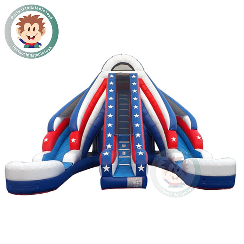 Custom Designed Commercial Grade Giant Inflatable Water Slide Park For Kids