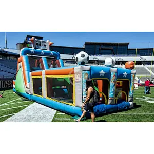 Crocodile Caterpillar Inflatable Military Obstacle Course