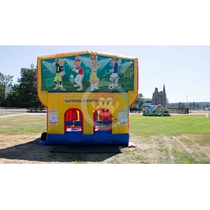 Course Adult Wipeout Big Balls Inflatable Obstacle Game