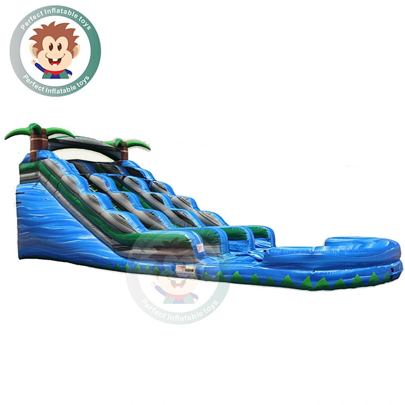 Commercial  Outdoor Giant Water Park Inflatable Water Slide For Sale