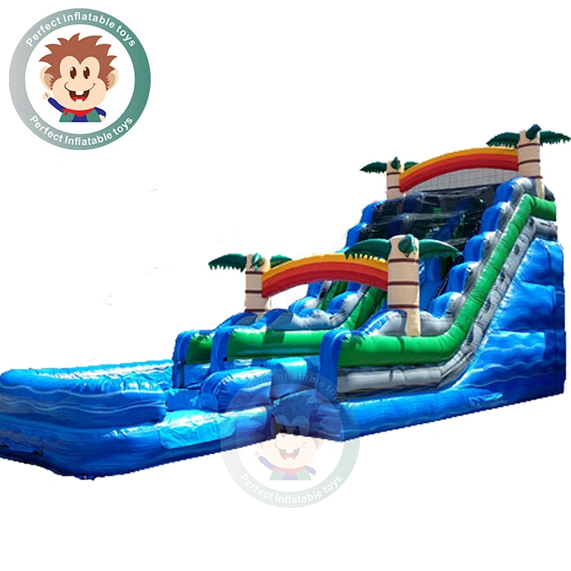 Cheap Price Large Water Park Equipment Fiberglass Water Slide For Sale