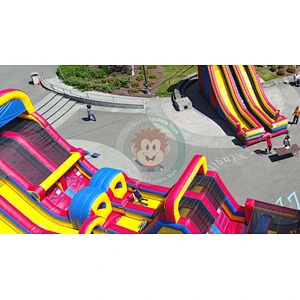 Water Large Commercial Inflatable Obstacle
