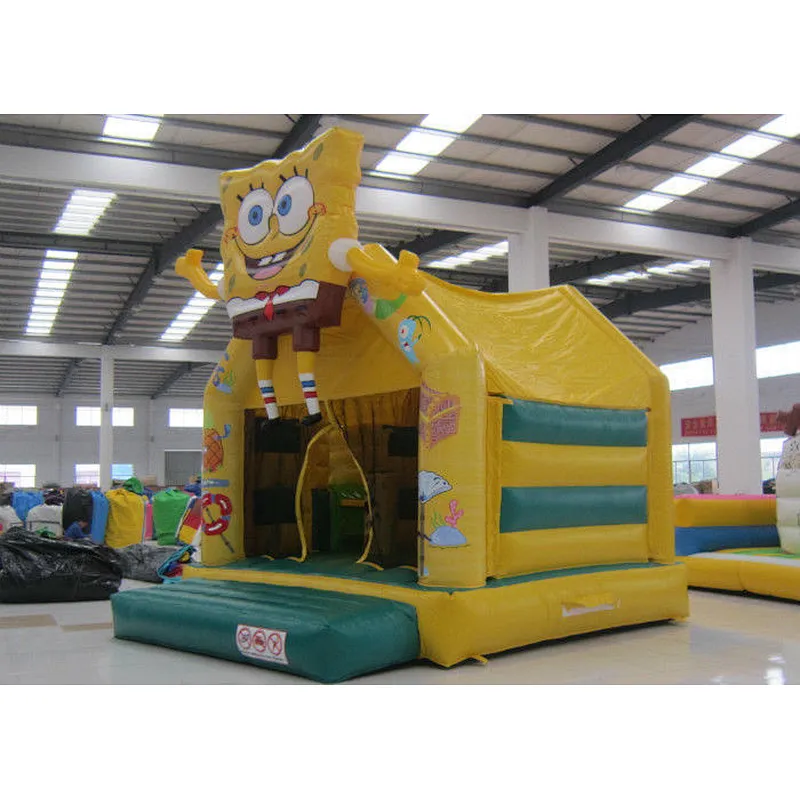 cartoon jumper slide bouncy house lovely inflatable bouncer with slide