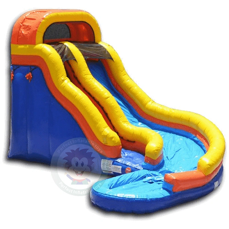 Hot Sale Commercial Large PVC Tarpaulin Elasticity Inflatable Water Slide