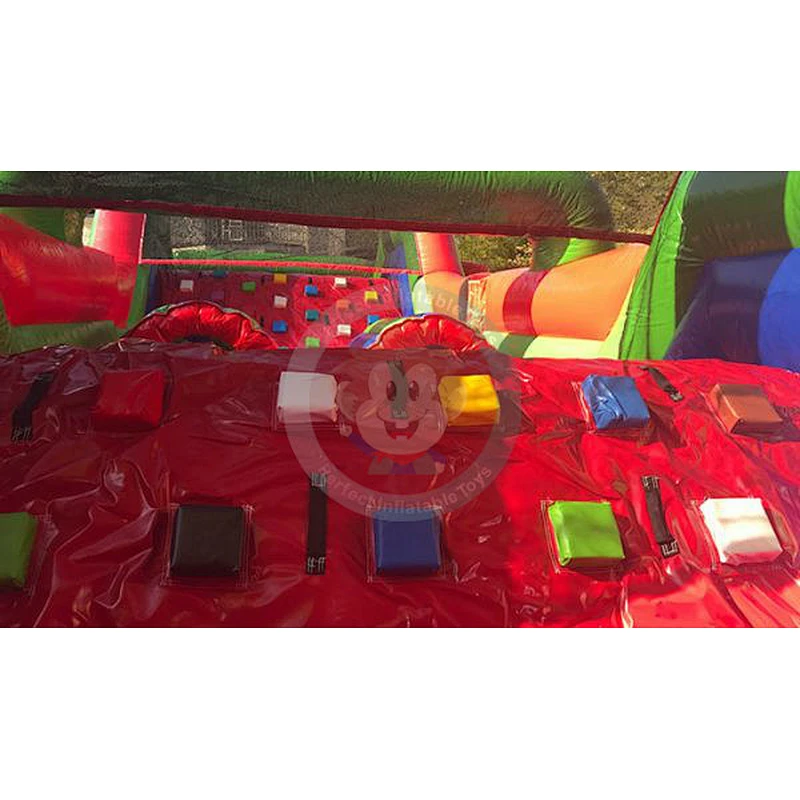 Water Vertical Rush Obstacle Course Inflatable