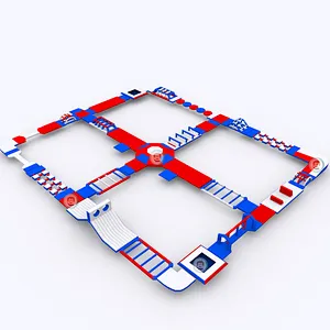 Giant Floating Commercial Inflatable Water Park