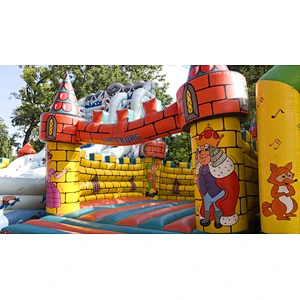 Cartoon Snowman Bounce House Inflatable